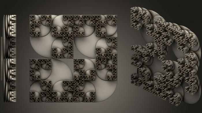 Geometric shapes (SHPGM_0338) 3D model for CNC machine